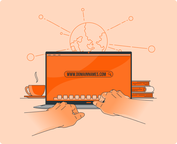 NAMLHOST Domain Search Banner For Domain Names