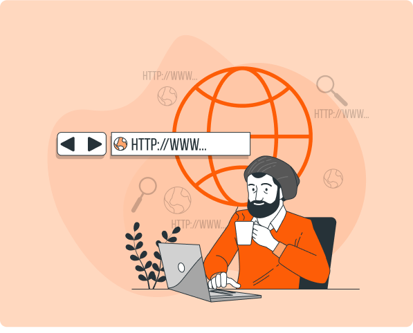 NAMLHOST Domain Search Banner For Domain Names